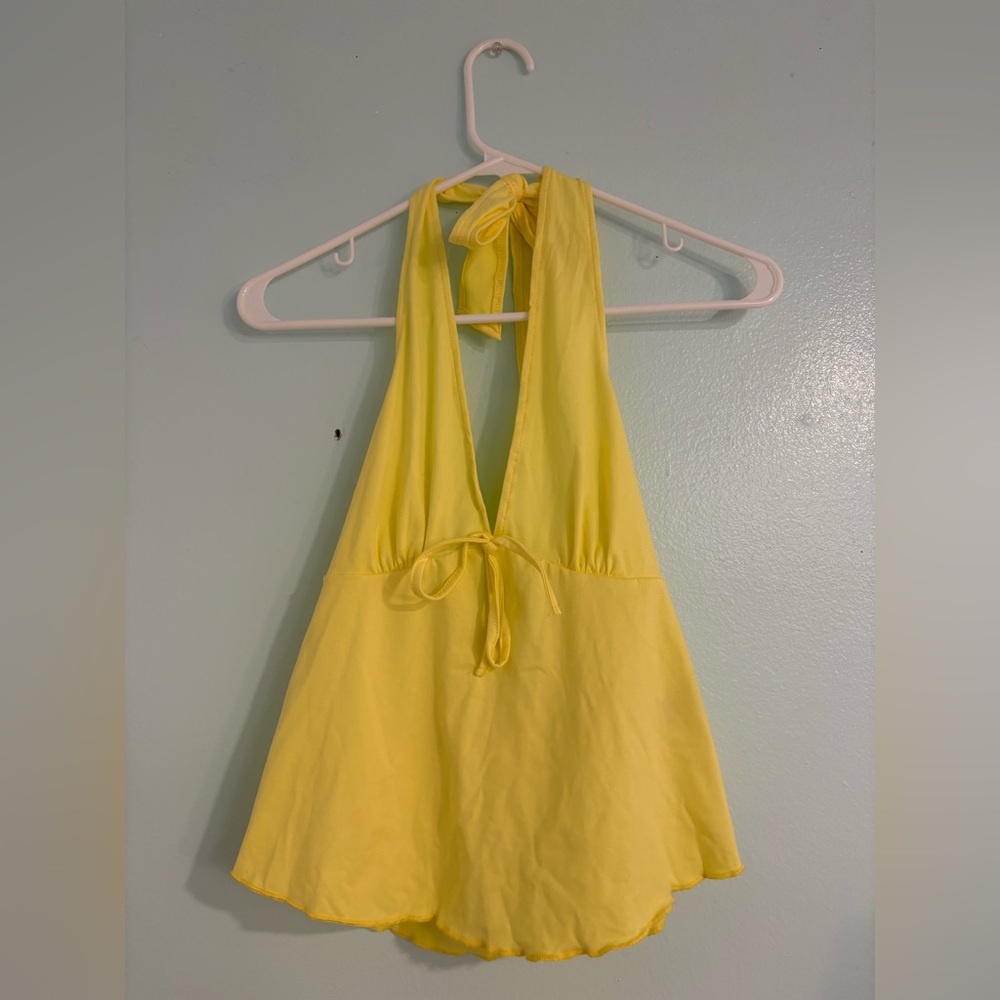 Shein Yellow Top